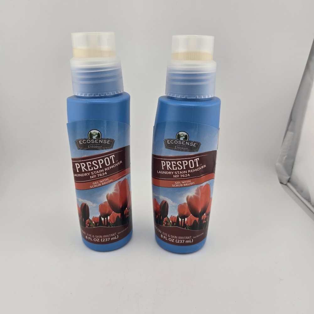 Ecosense Prespot Laundry Stain Remover No 7624 Gel With Scrub Brush